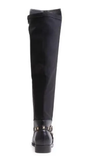Steve Madden NEW Ramira Black Knee High Boots thumbnail 3