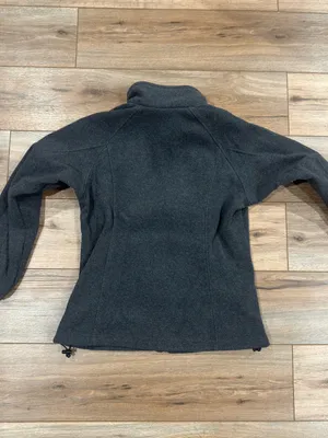 COLUMBIA Casual Outdoorsy Gray Fleece Zip-up Jacket | Size Medium thumbnail 4
