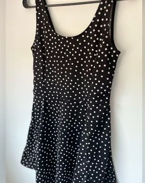 H&M polka dot dress Size 10 thumbnail 3