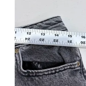 Garage Denim Gray‎ Patchwork Wide Leg Jeans Urban Street Utility Size 9 thumbnail 8