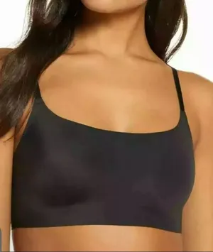 True & Co. 16860 True Body Scoop Neck Bralette Black Size XL NWT thumbnail 1