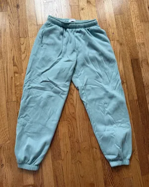 Teal sweatpant joggers Blue Size M thumbnail 1