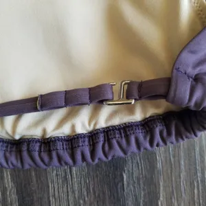 Source Unknown Two Piece Bikini w/ Bling Bottom Purple Size Large thumbnail 5