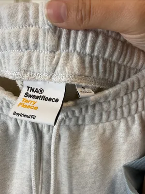 Aritzia TNA Sweatfleece Terry Fleece Boyfriend Fit S thumbnail 4