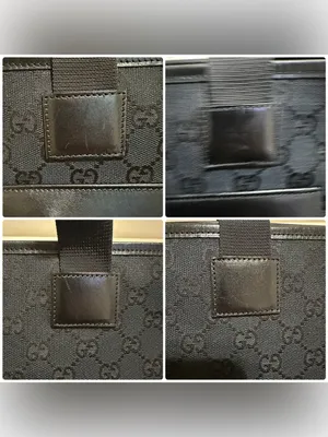 Gucci Black GG Shoulder Tote thumbnail 10