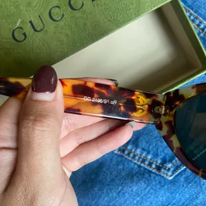 Vintage Gucci Brown Sunglasses thumbnail 5