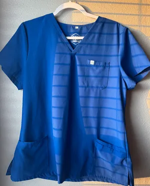 309 Uniform World Scrub Set Blue Size L thumbnail 2