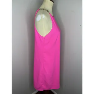 Lilly Pulitzer Adrienne Dress in Raz Berry Hot Pink Sz 8 thumbnail 5