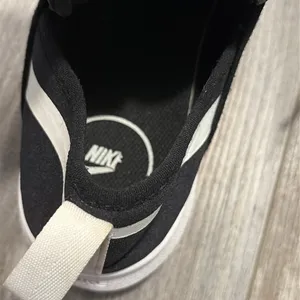 Nike Court Vision Alta TXT Size 7.5 Black/White Shoes Women CW6536-001 thumbnail 12