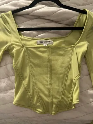 Urban Outfitters Green Top thumbnail 2
