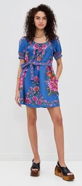 Farm Rio Summer Fruit Scarf Dress thumbnail 1
