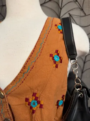 Sudden Impact Embroidered Southwestern Vest thumbnail 7