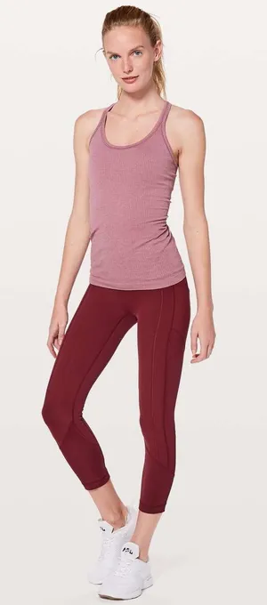 Lululemon Ebb To Street Tank – Moss Rose – 6 thumbnail 1
