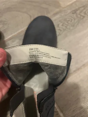 JSport Jenna Ankle Boots in navy blue - size 8 thumbnail 9