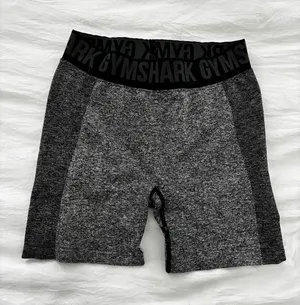 Gymshark Black Heather Women's Seamless Bike Shorts thumbnail 1