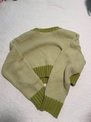 American Threads Sweater Cropped thumbnail 2