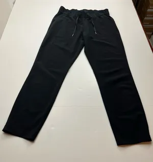 Lululemon On The Fly Pant Women Size 6 Black Stretch Pull-on Athletic Athleisure thumbnail 1