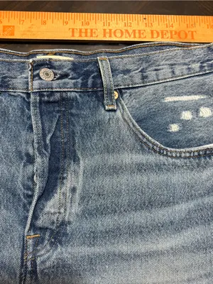 LEVI’S 501 size 30 button fly cut-off women’s shorts thumbnail 10