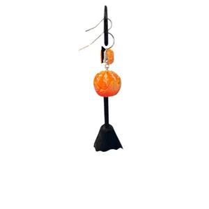 Orange‎ Fruit Slice Earrings thumbnail 4