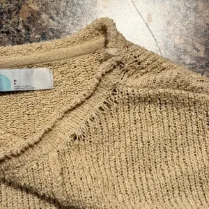 Free People Beach Sweater Oversized Coastal Beachy Boho Slouchy Y2K Small Flaws thumbnail 4