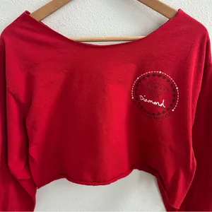 Diamond Supply Co. Cropped Off Shoulder long sleeve thumbnail 2