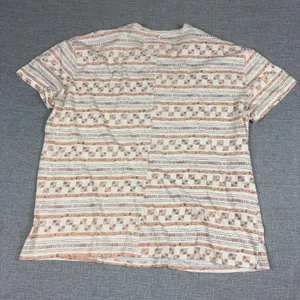 We The Free People T-Shirt Womens XS White Striped Crew Neck Short Sleeve Jersey thumbnail 7