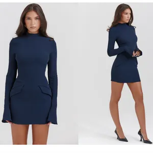 House of‎ CB 'Mahalia' Navy Long Sleeve Mini Dress NWOT Size XL thumbnail 12