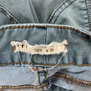 Free People Jeans 30 Blue Straight Leg Vintage Boho Casual Y2K thumbnail 6