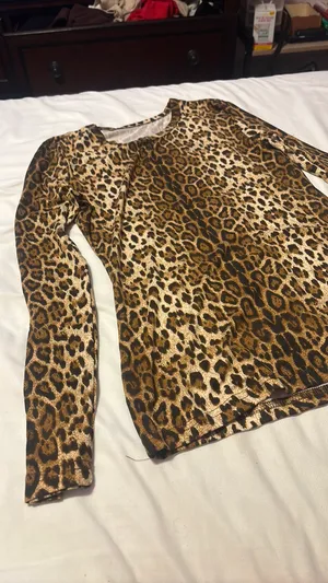 Leopard long sleeve Brown thumbnail 2
