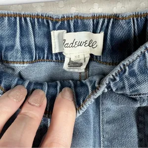 Madewell Light Wash‎ Pull On Relaxed Jeans thumbnail 5