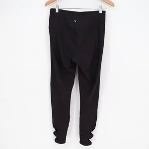 Old Navy Active PowerSoft High Rise Go Dry Leggings Black‎ Size L Stirrup Detail thumbnail 9