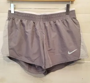 {M} Nike Dri Fit Gray Running Shorts Women's thumbnail 1