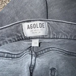 Agolde‎ Jeans Womens 31 Grey Excellent Distressed Slim Fit A018 F-786 thumbnail 2