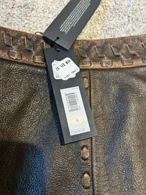 Banana Republic Leather Skirt thumbnail 4