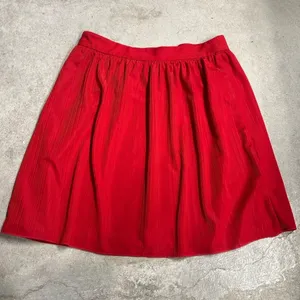 House Of Harlow 1960 Revolve Red Lined Mini Skirt Side Zip Size Small thumbnail 3
