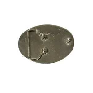 Rainbow‎ Rhinestone PRIDE Belt Buckle Silver Toned Oval Western LGBTQ Statement thumbnail 3
