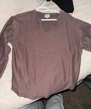 BKE MAROON/PURPLE SWEATER SIZE large thumbnail 1