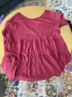 American Eagle Outfitters Red Top thumbnail 5