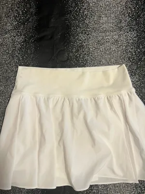 Womens large Offline by Aerie Cream Pleated Mini Tennis/Athletic Skort thumbnail 6