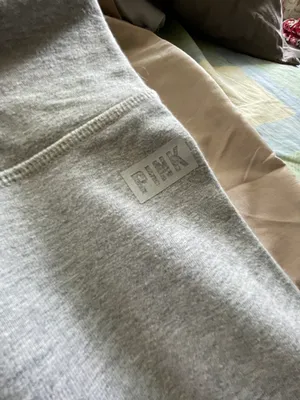 PINK Gray Flare Leggings thumbnail 2