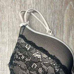 Jessica Simpson Black Lace Sheer Babydoll Lingerie thumbnail 5