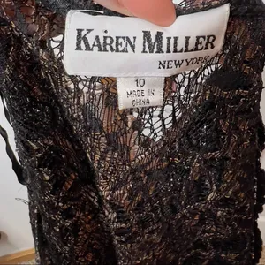 Vintage‎ Karen Miller New York Formal Dress 2 Pc thumbnail 8