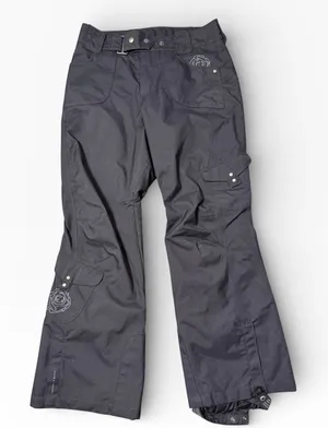 Columbia Titanium Omni-Tech‎ Snow Pants Womens Small Black Ski Cargo Snowboard thumbnail 1