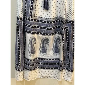 Calypso St. Barth paisley-print strapless maxi dress Silk Halter Size XS‎ Resort thumbnail 6