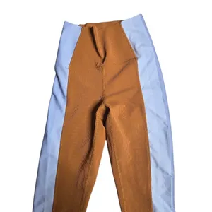 Beach Riot Women's Colorblock Brown/Blue Workout Set‎ Size: XS thumbnail 5