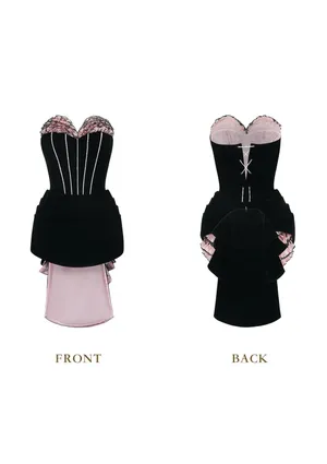 New LaceMade *Discontinued* Dream Lover Corset Dress Size L thumbnail 4