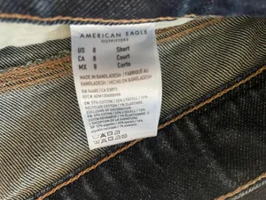 American Eagle Outfitters Super High Waisted Ankle Straight Jeans thumbnail 5