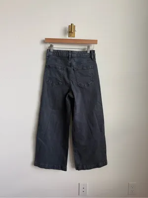 Bohme Atzi Wide Leg Jeans Charcoal Grey High Rise Women’s Size 26 thumbnail 9