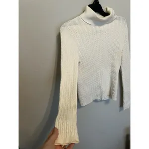 Ralph Lauren Vintage Cable Knit Turtleneck Sweater Size Small Preppy Old Money thumbnail 3