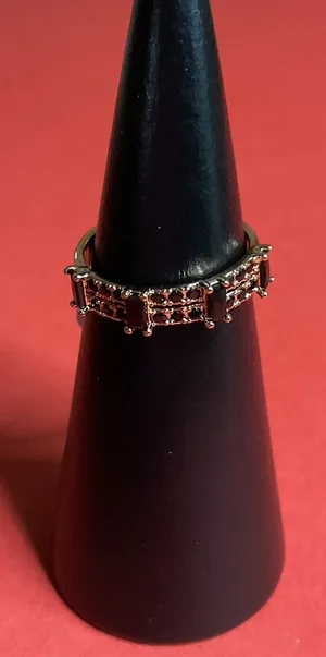 Bomb Party RBP7860 “Just The Right Time” Cubic Zirconia on RoseGold Sz7 Ring NWT thumbnail 1